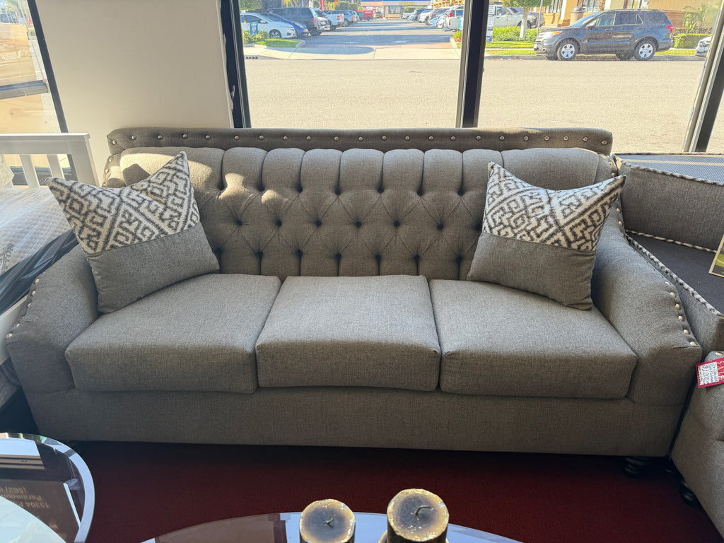 Grey Sofa & Loveseat Set