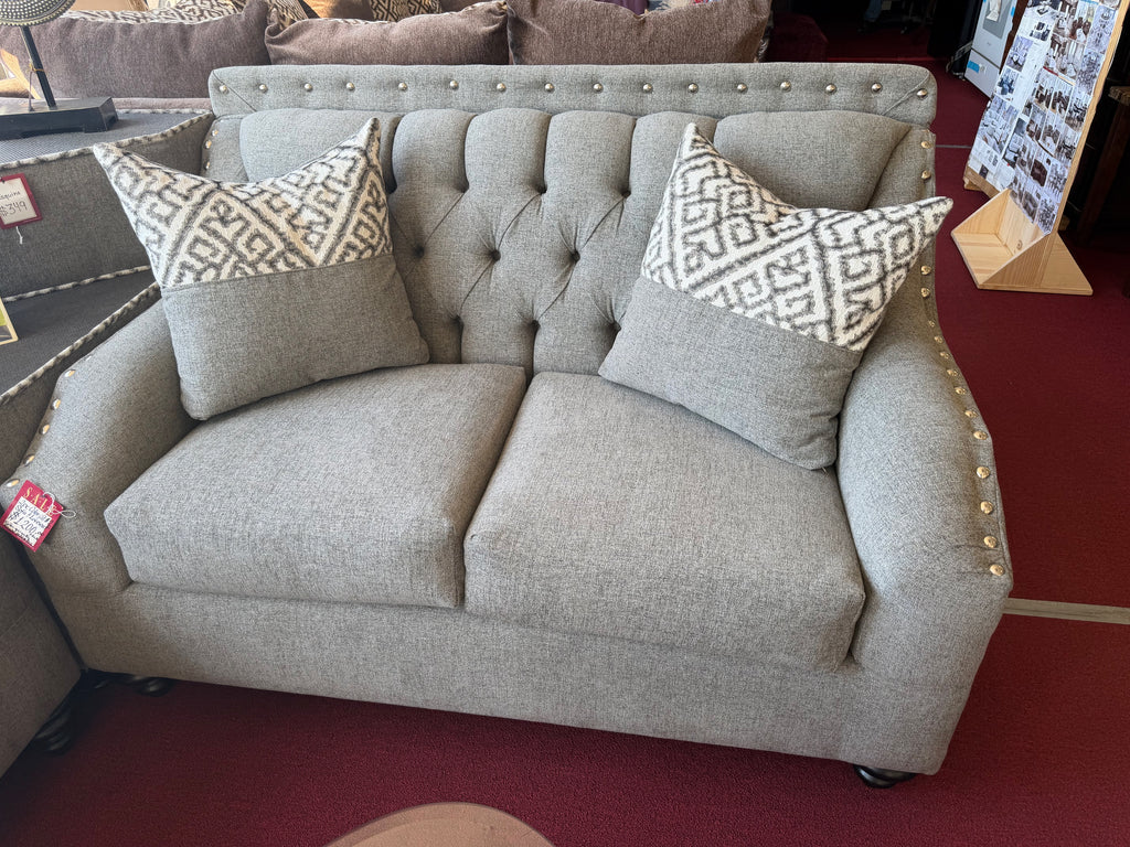 Grey Sofa & Loveseat Set