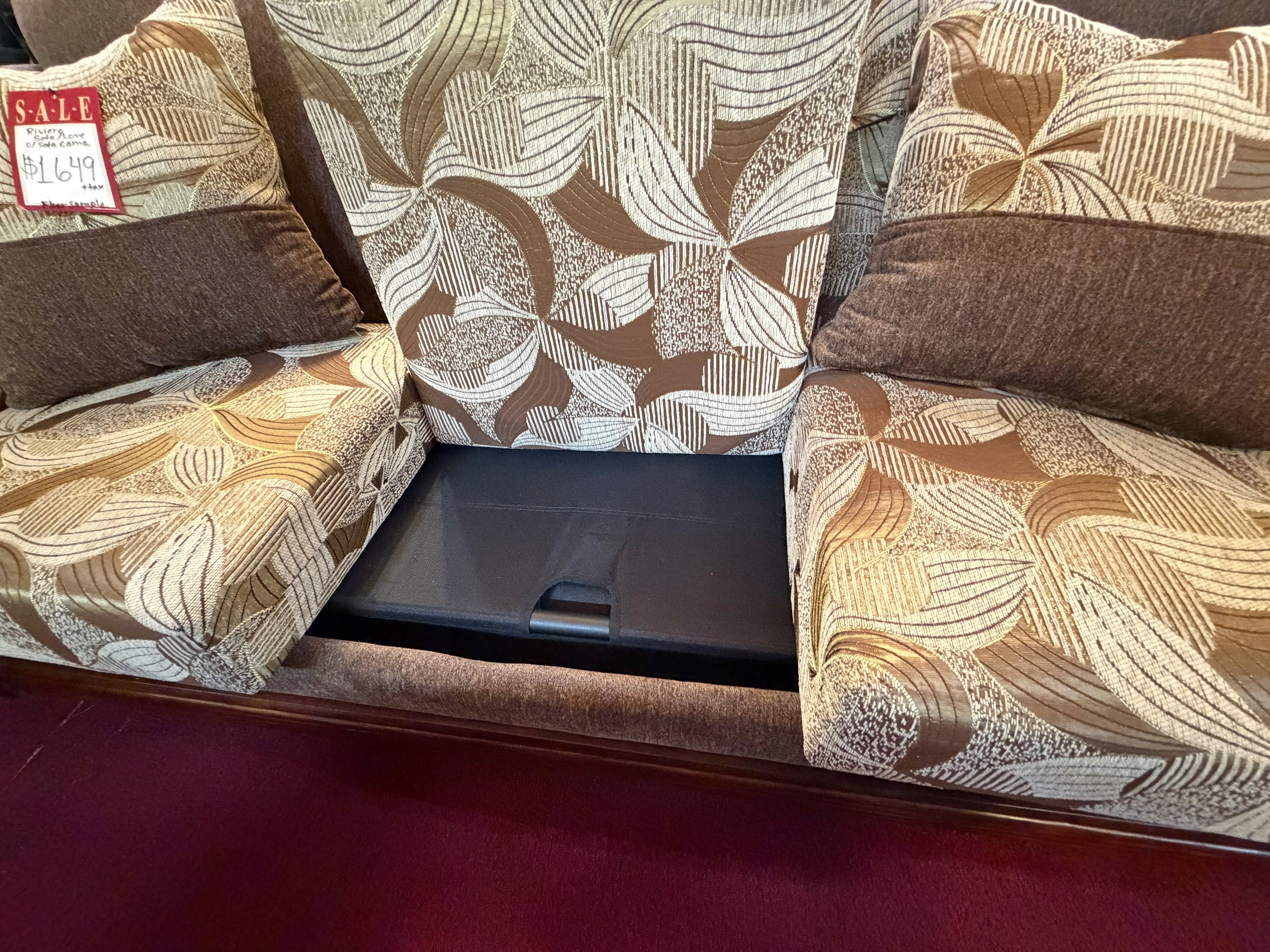 Sofa & Loveseat Set with Sofa Bed