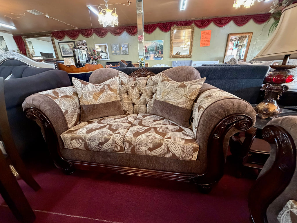 Sofa & Loveseat Set with Sofa Bed