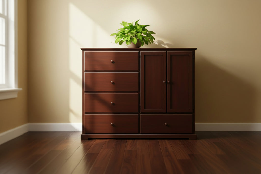 Chest with 5 Drawers and Closet