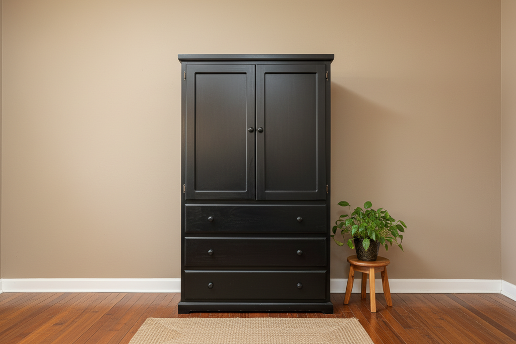 Closet with 3 Drawers