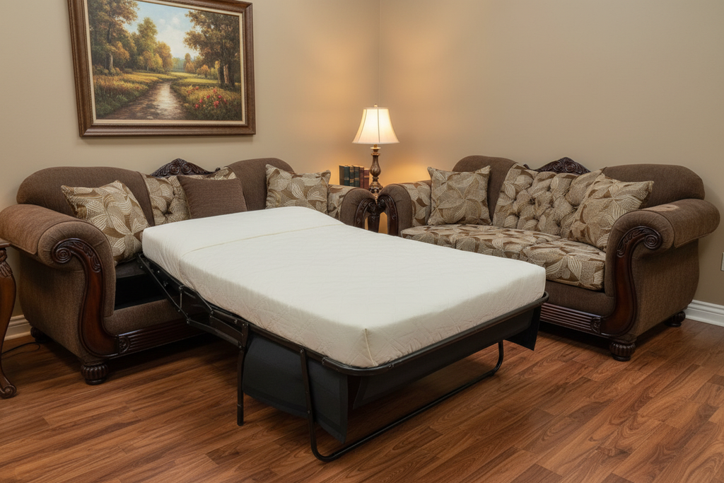 Traditional Sofa Bed Set